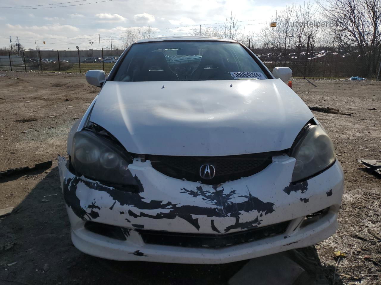 2006 Acura Rsx Type-s White vin: JH4DC53016S020089