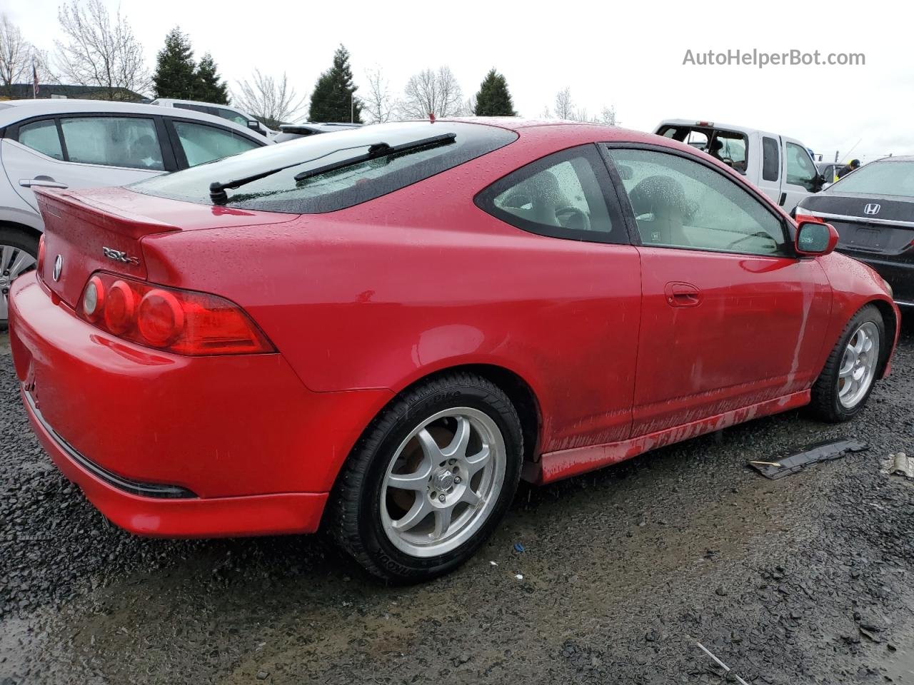 2006 Acura Rsx Type-s Red vin: JH4DC53026S003771