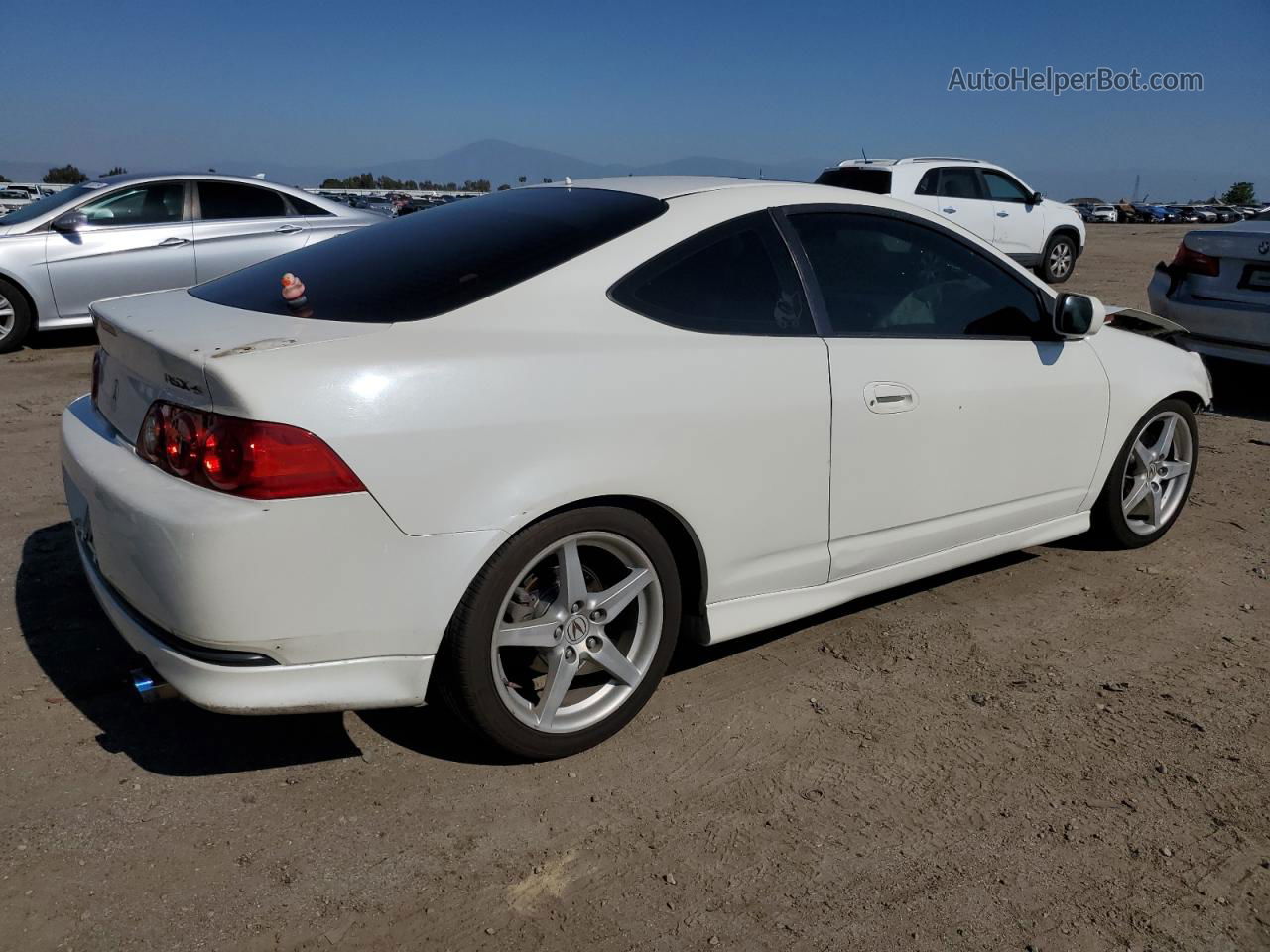 2006 Acura Rsx Type-s White vin: JH4DC53026S011546