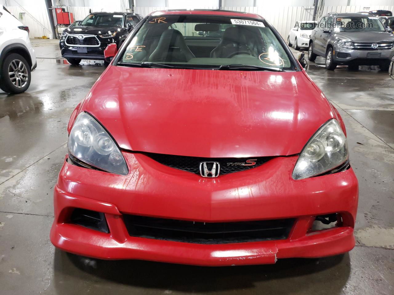 2006 Acura Rsx Type-s Red vin: JH4DC53026S021042