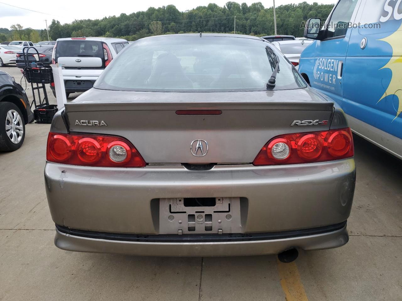 2006 Acura Rsx Type-s Brown vin: JH4DC53036S011216