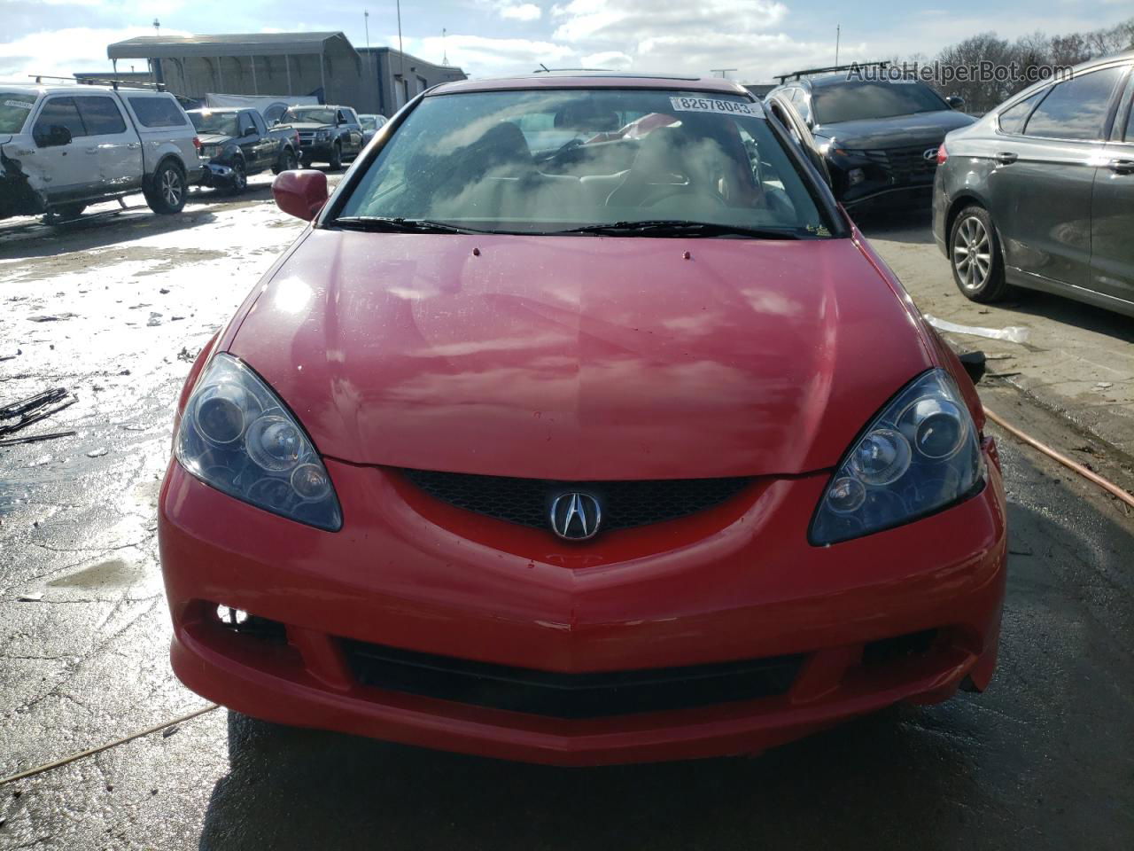 2006 Acura Rsx Type-s Red vin: JH4DC53036S013239