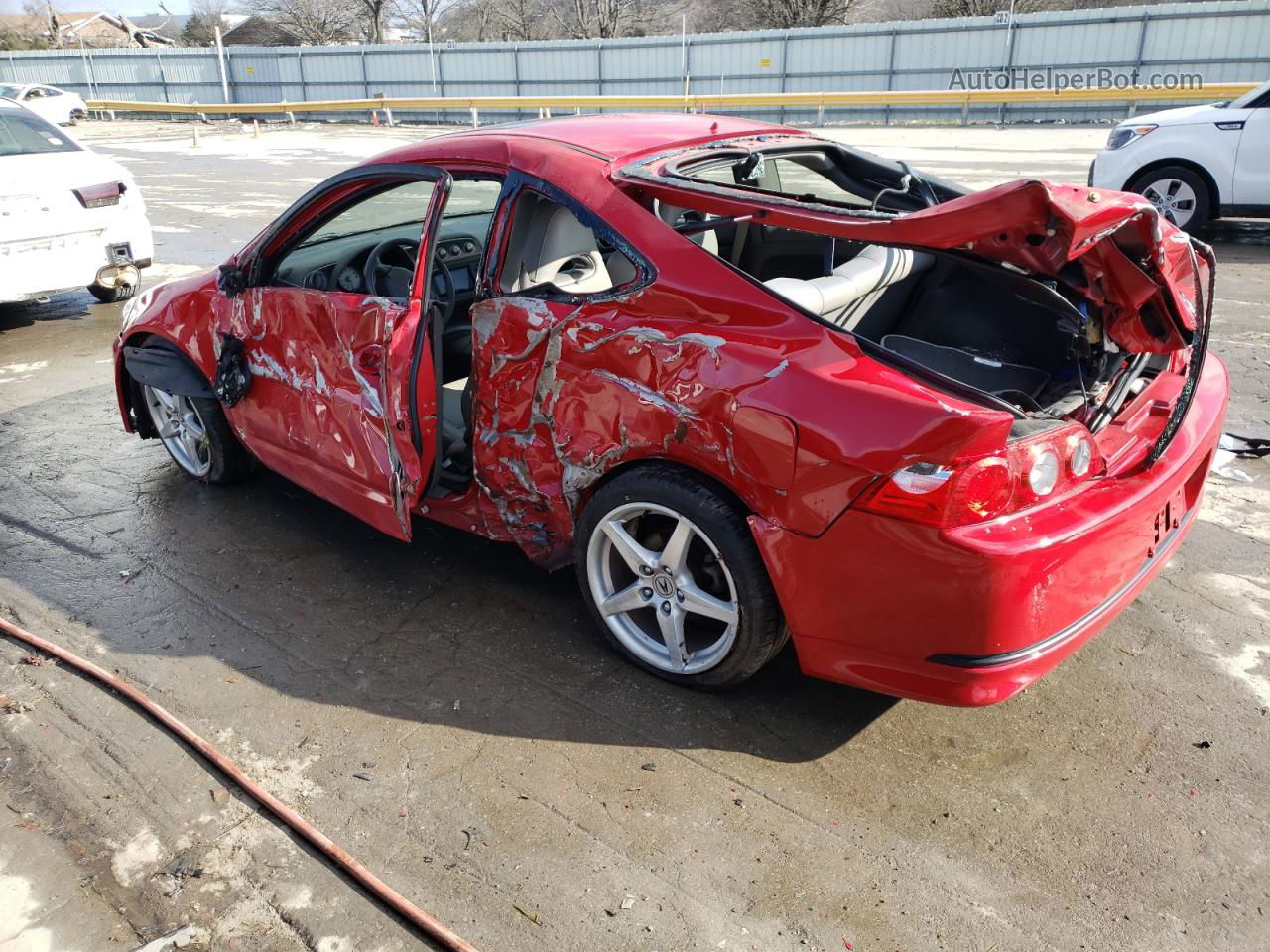 2006 Acura Rsx Type-s Red vin: JH4DC53036S013239