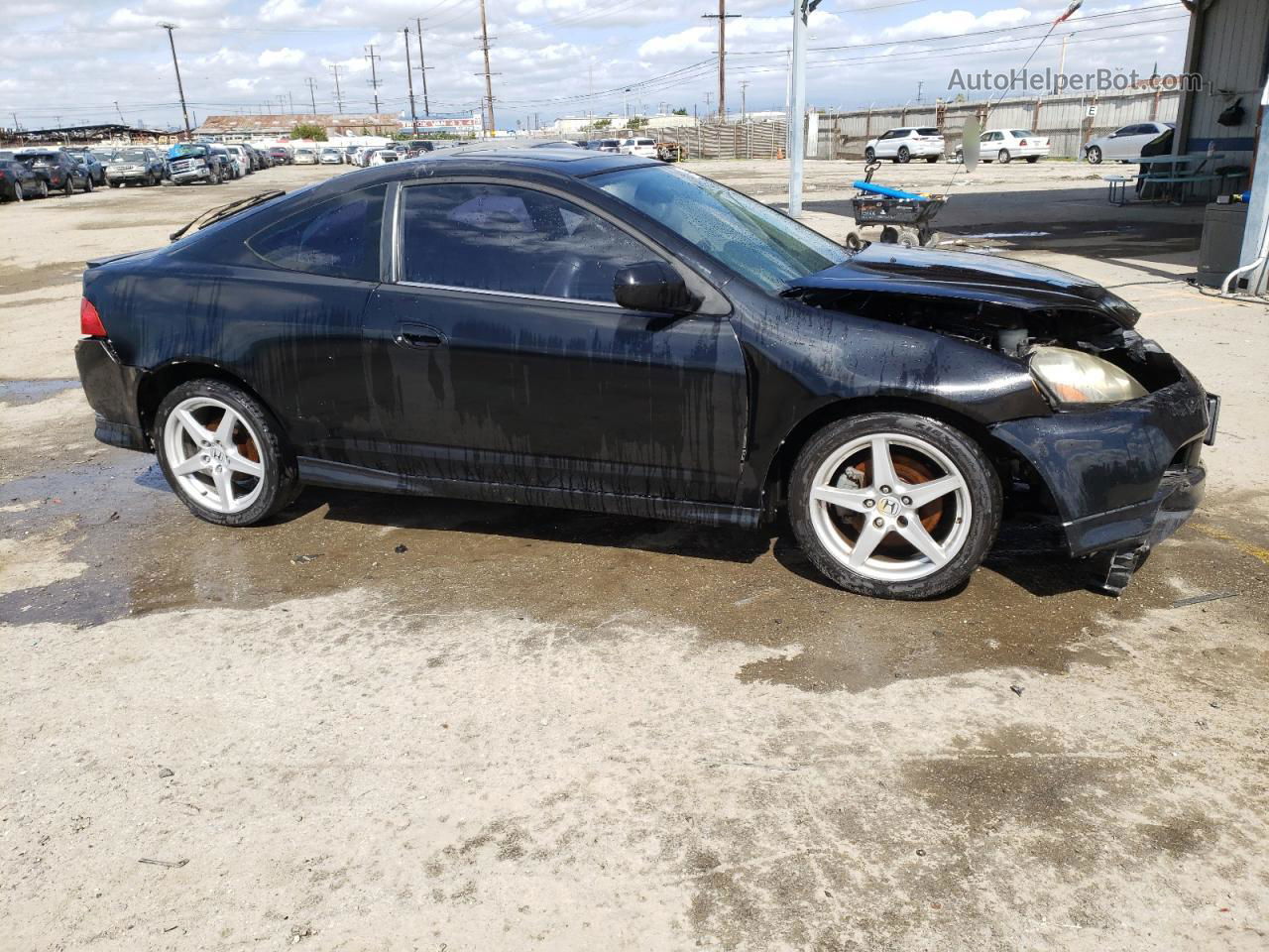 2006 Acura Rsx Type-s Black vin: JH4DC53046S000595