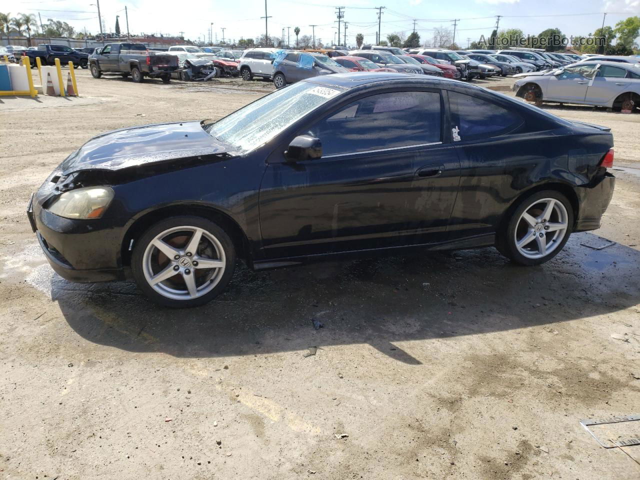 2006 Acura Rsx Type-s Black vin: JH4DC53046S000595