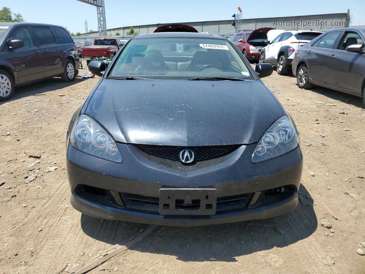 2006 Acura Rsx Type-s Черный vin: JH4DC53046S009944