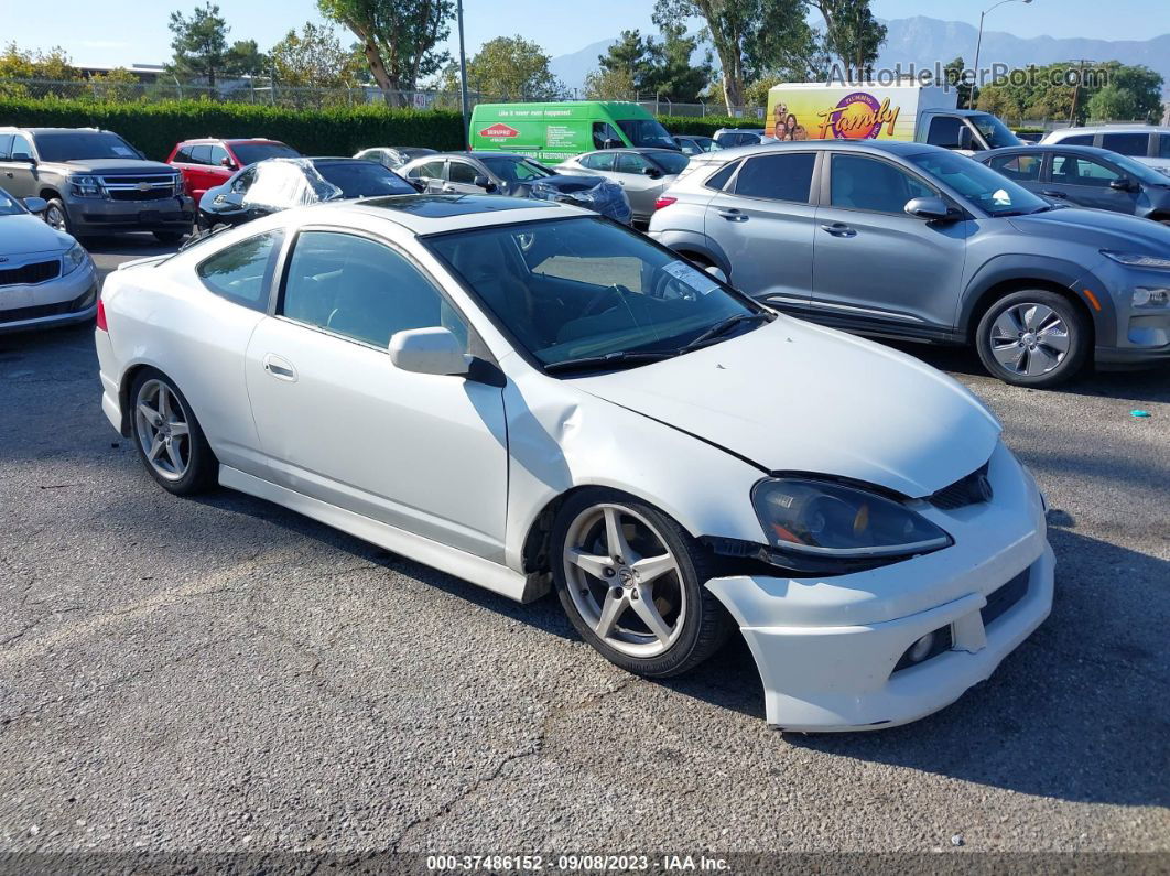 2006 Acura Rsx Type S White vin: JH4DC53046S010074