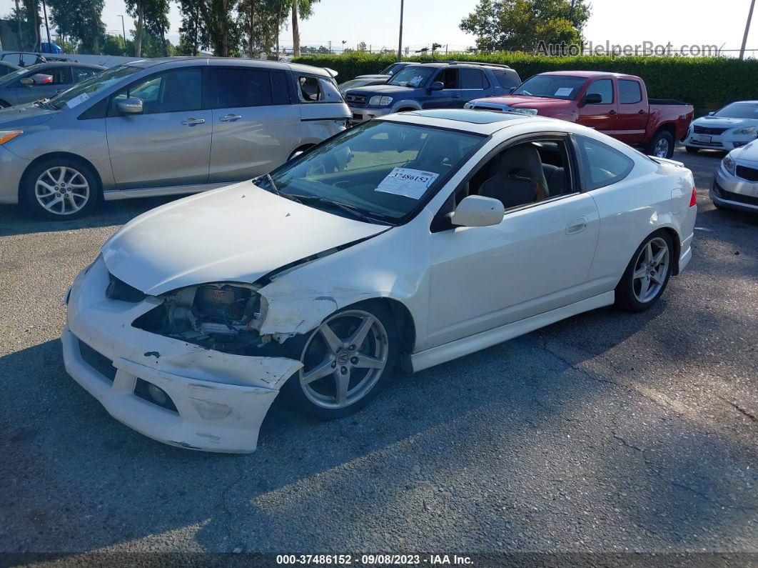 2006 Acura Rsx Type S White vin: JH4DC53046S010074