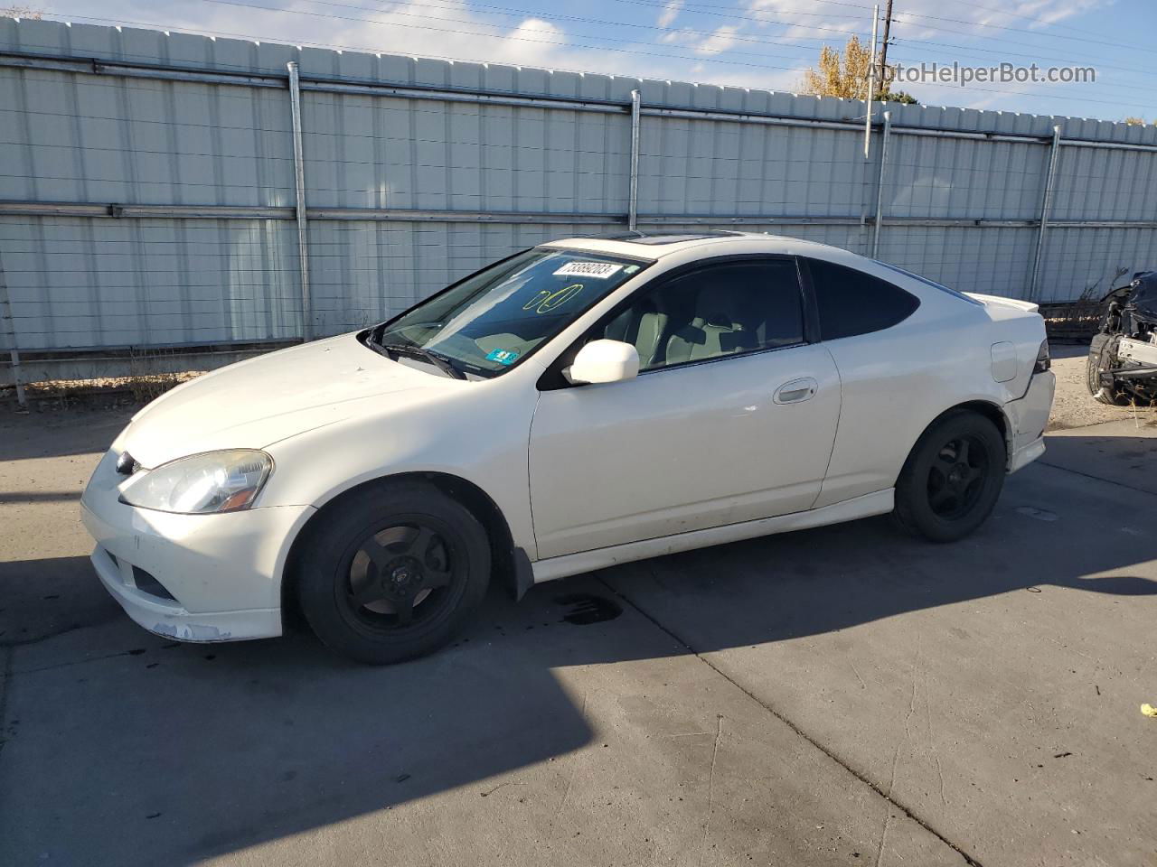 2006 Acura Rsx Type-s White vin: JH4DC53046S019406