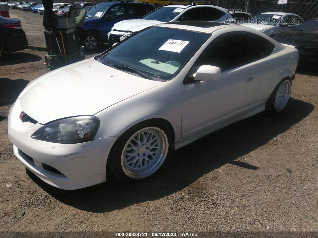 2006 Acura Rsx Type-s Leather White vin: JH4DC53056S008477