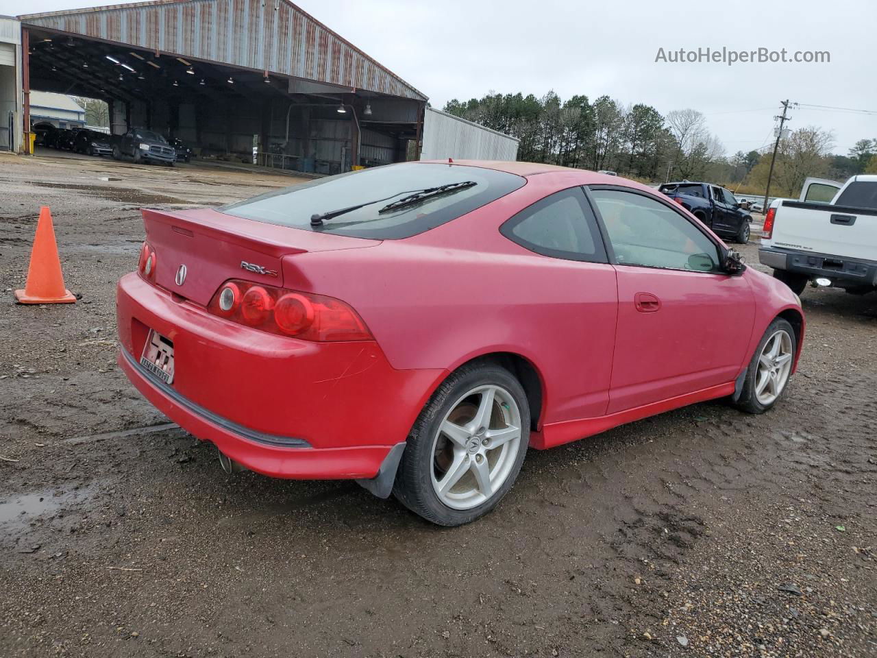 2006 Acura Rsx Type-s Red vin: JH4DC53056S012061