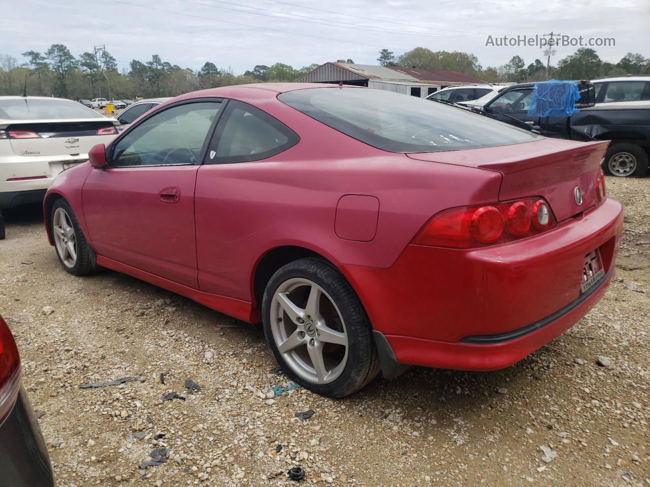 2006 Acura Rsx Type-s Красный vin: JH4DC53056S012061