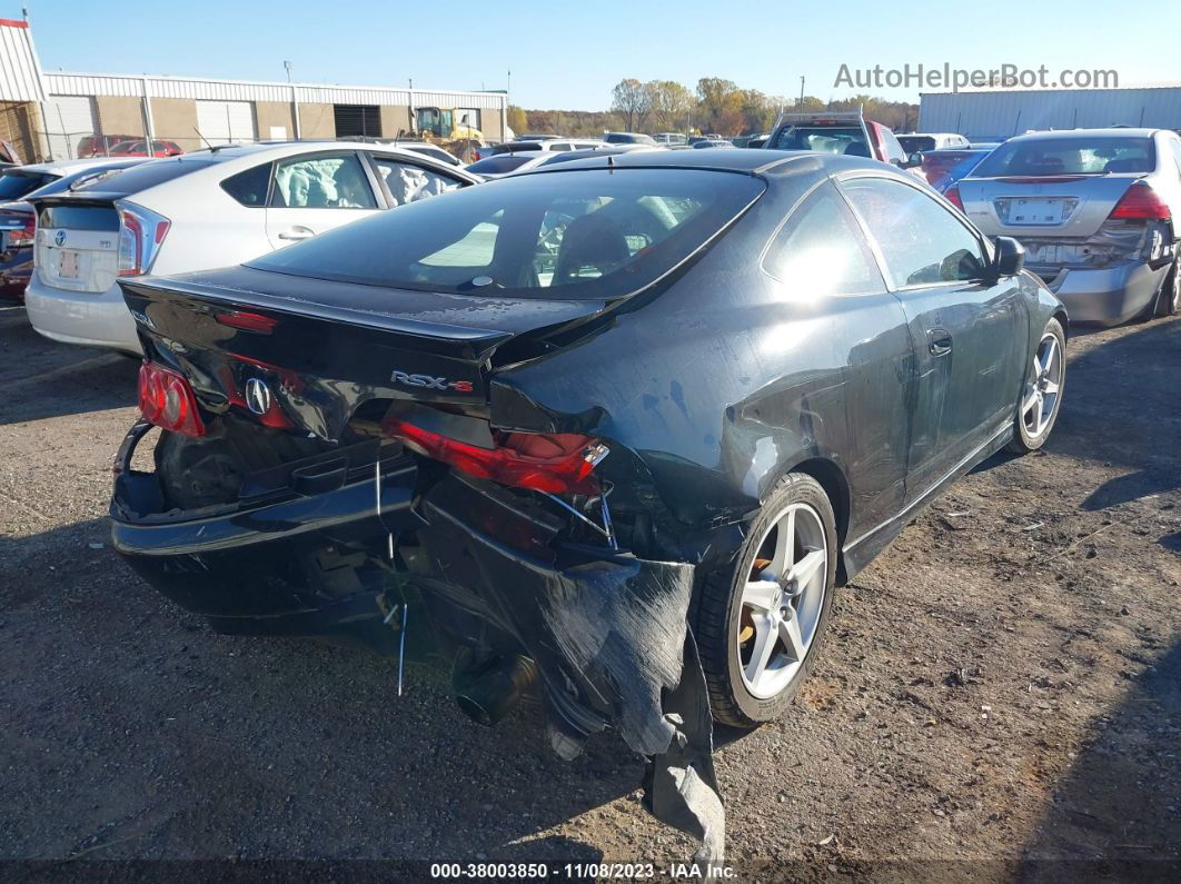 2006 Acura Rsx Type S Black vin: JH4DC53056S014795