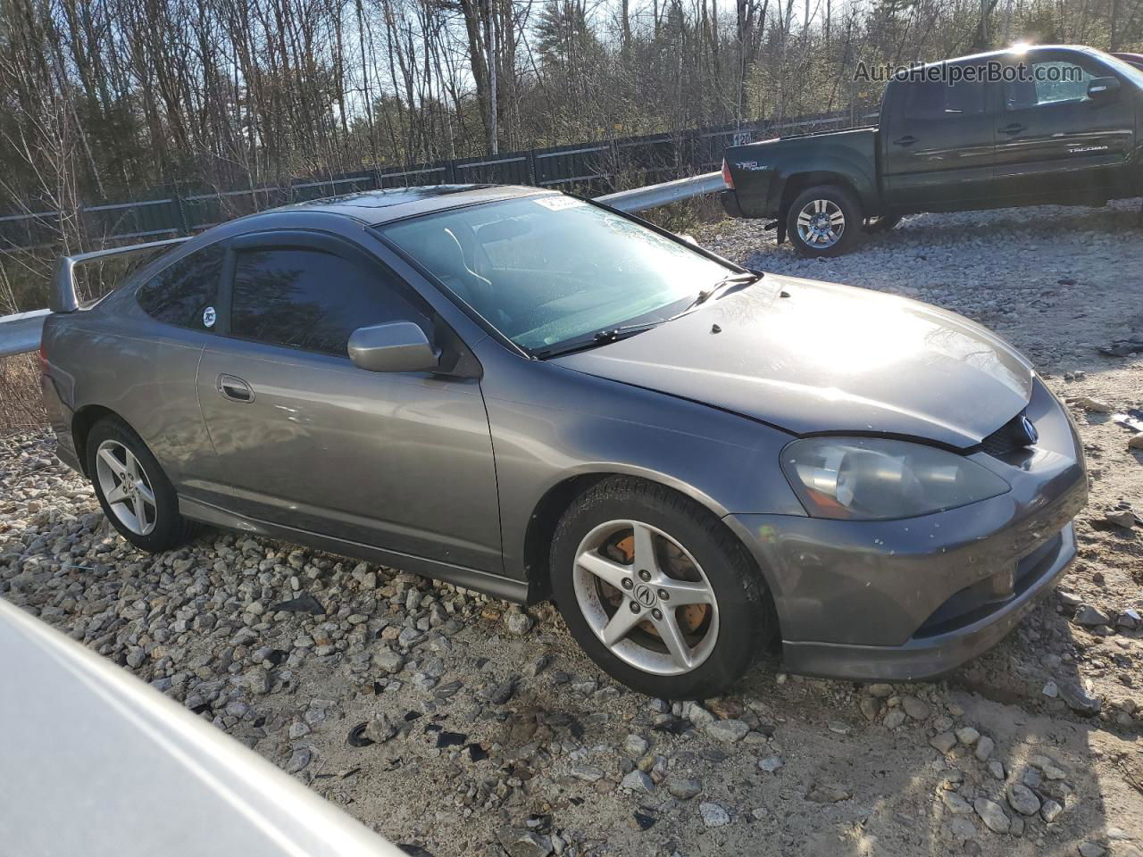 2006 Acura Rsx Type-s Gray vin: JH4DC53056S020547