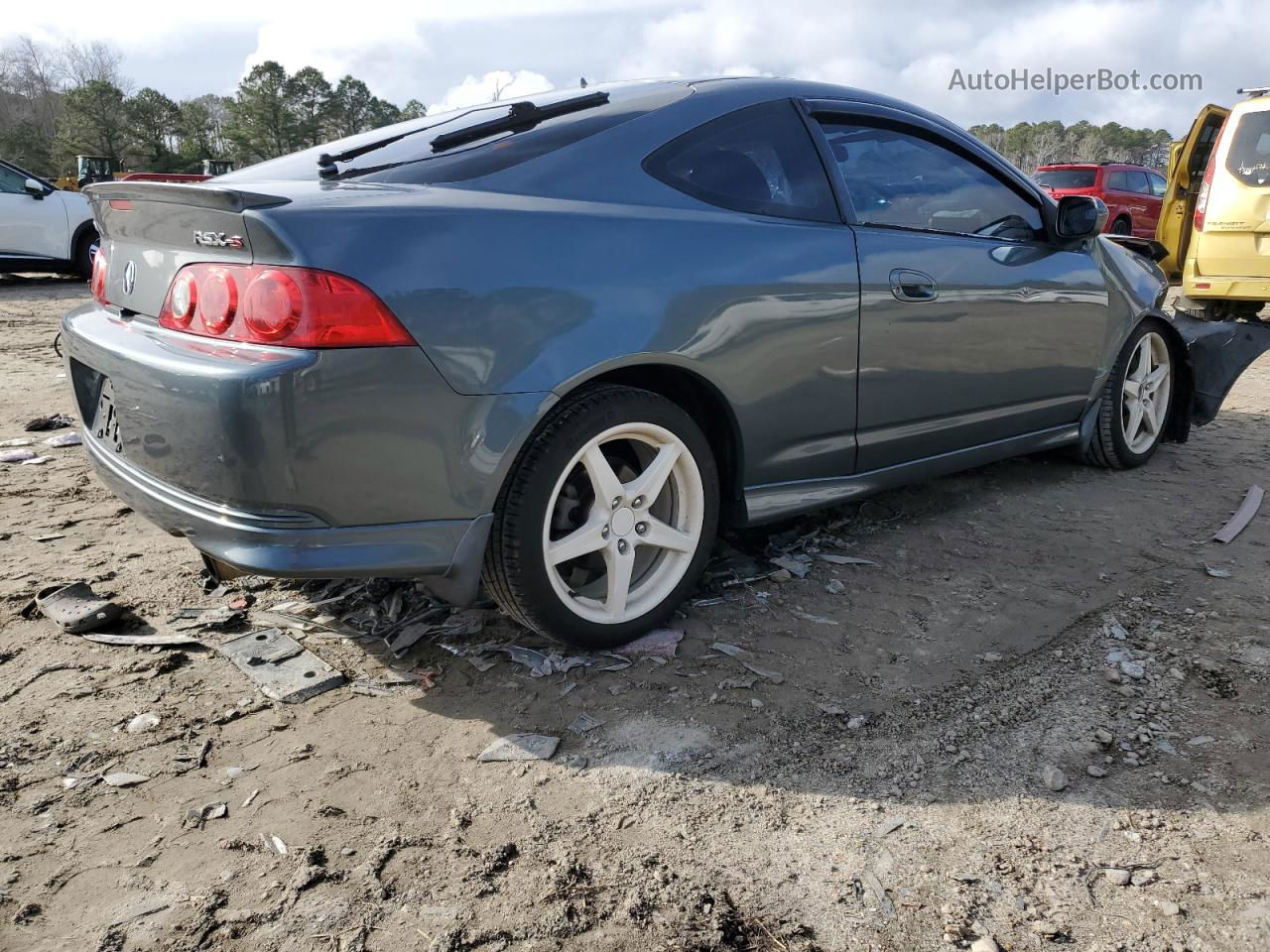 2006 Acura Rsx Type-s Gray vin: JH4DC53056S022363