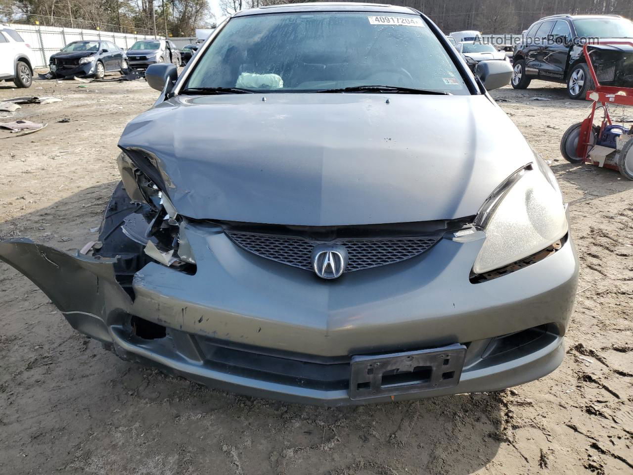 2006 Acura Rsx Type-s Gray vin: JH4DC53056S022363