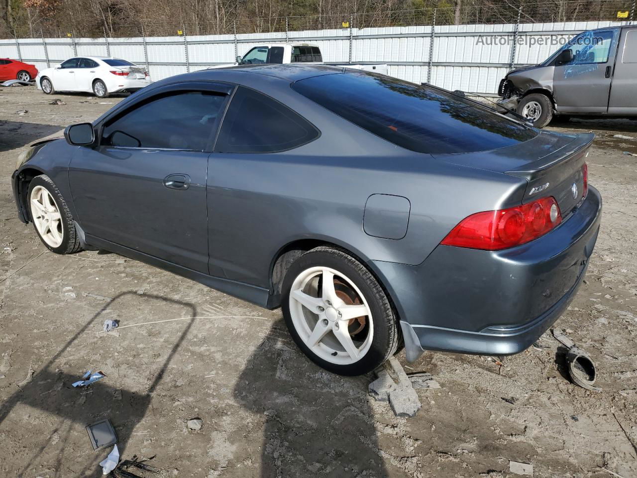 2006 Acura Rsx Type-s Gray vin: JH4DC53056S022363