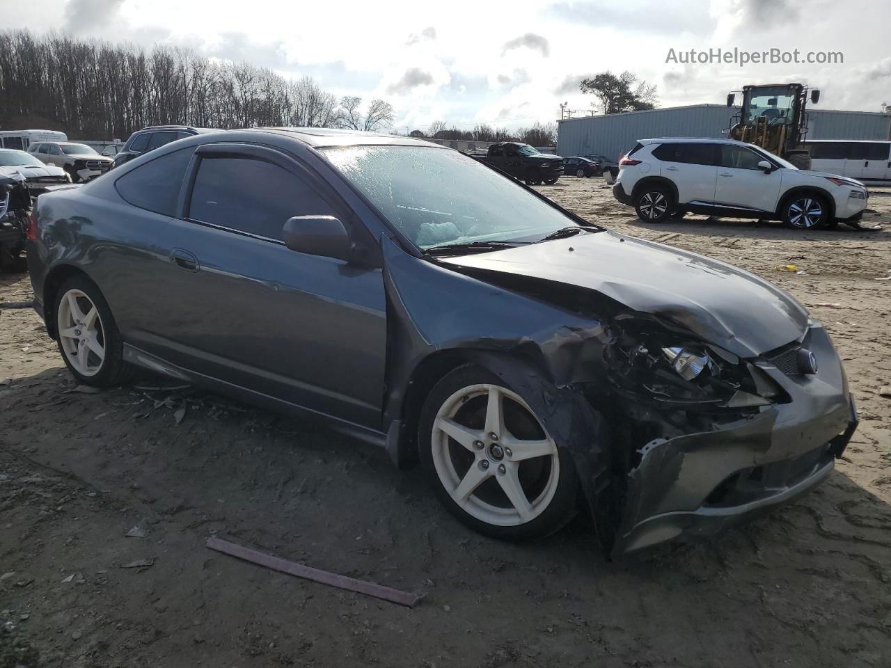 2006 Acura Rsx Type-s Gray vin: JH4DC53056S022363