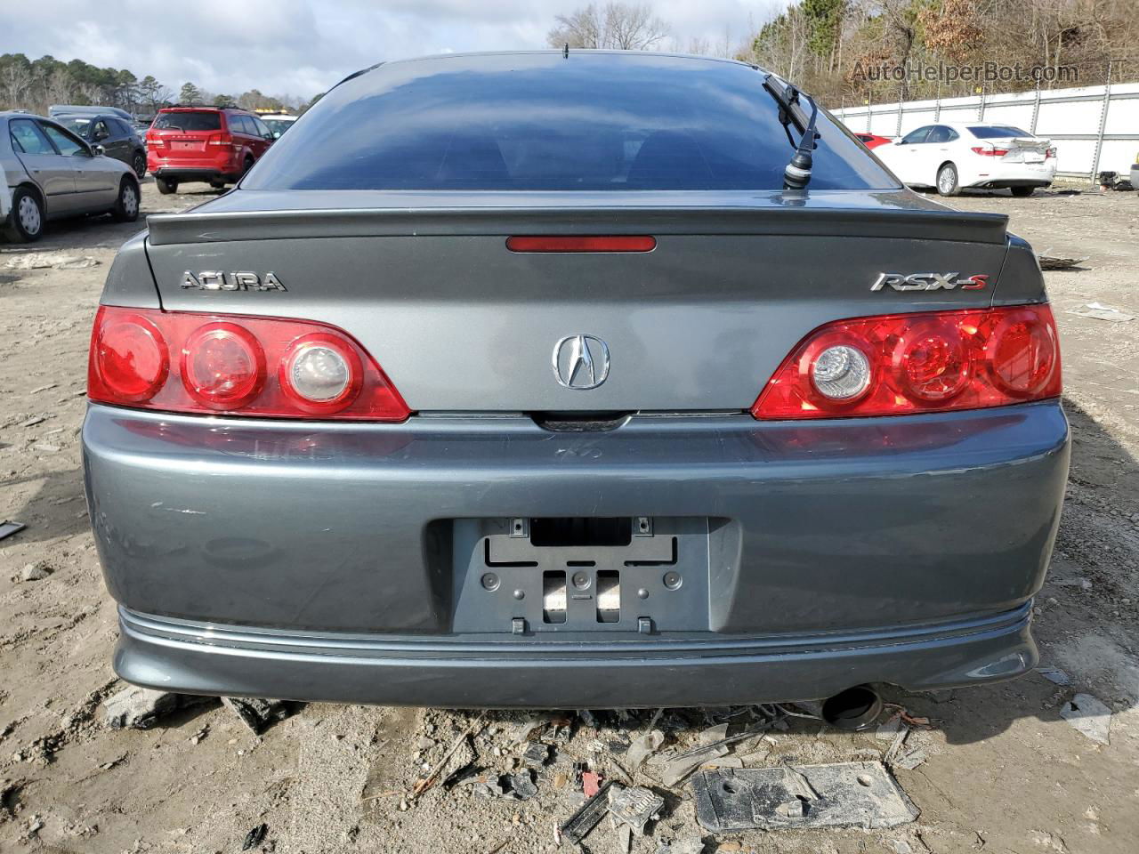 2006 Acura Rsx Type-s Gray vin: JH4DC53056S022363