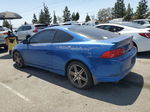 2006 Acura Rsx Type-s Blue vin: JH4DC53066S011937