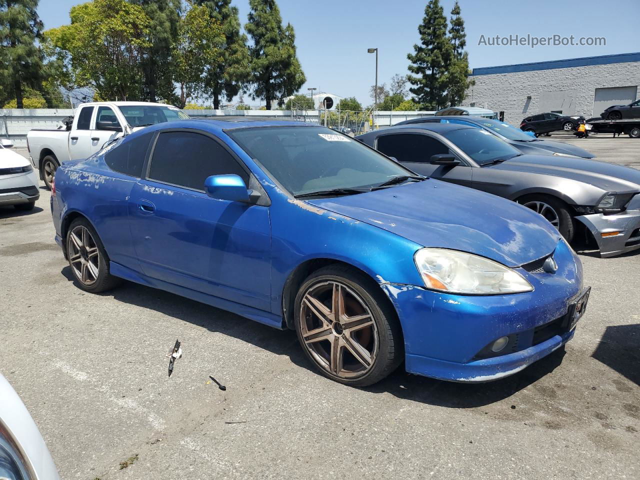 2006 Acura Rsx Type-s Blue vin: JH4DC53066S011937