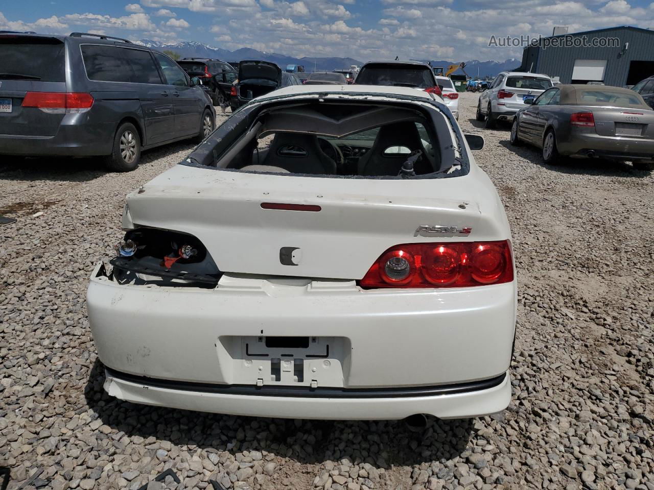 2006 Acura Rsx Type-s Белый vin: JH4DC53066S020895