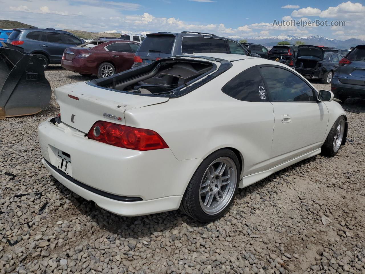 2006 Acura Rsx Type-s White vin: JH4DC53066S020895