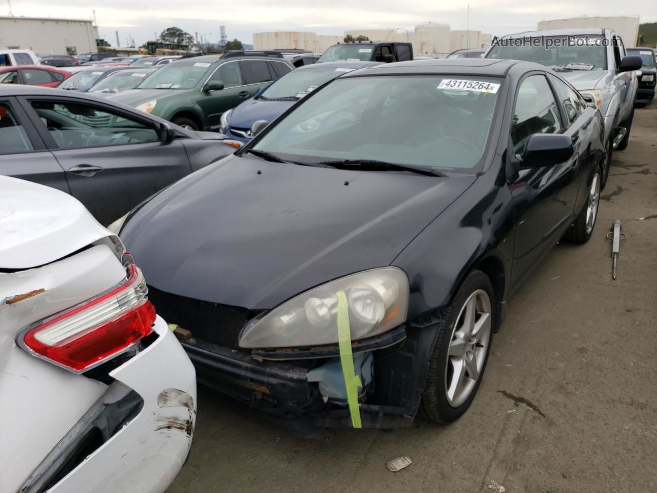 2006 Acura Rsx Type-s Black vin: JH4DC53066S023103