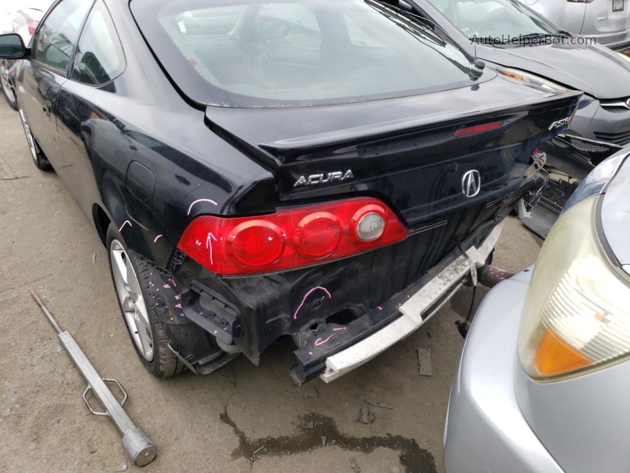 2006 Acura Rsx Type-s Black vin: JH4DC53066S023103