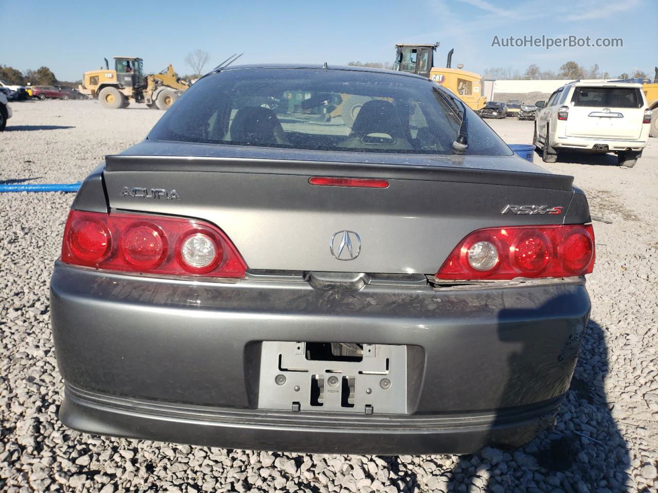 2006 Acura Rsx Type-s Gray vin: JH4DC53076S014295