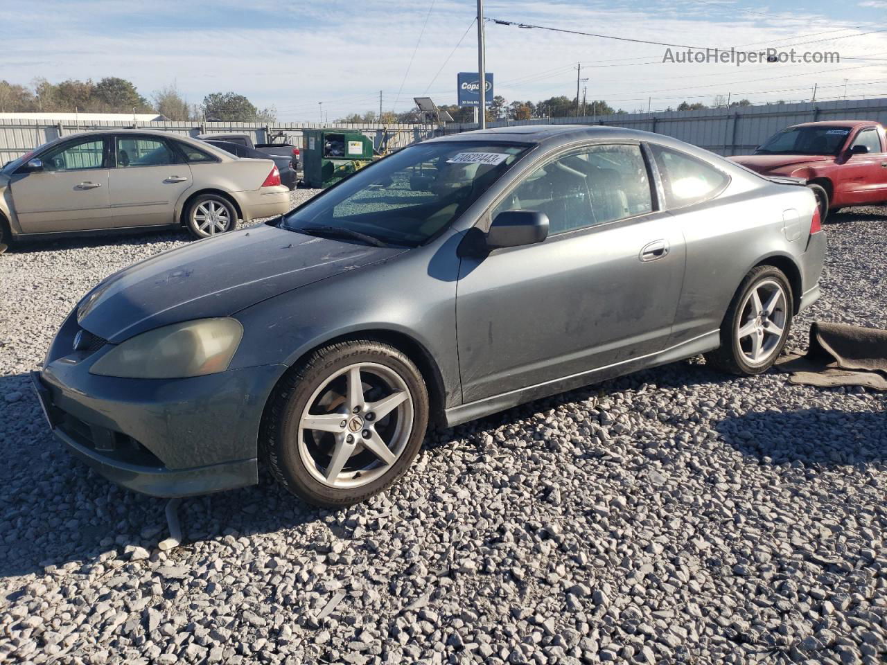 2006 Acura Rsx Type-s Gray vin: JH4DC53076S014295