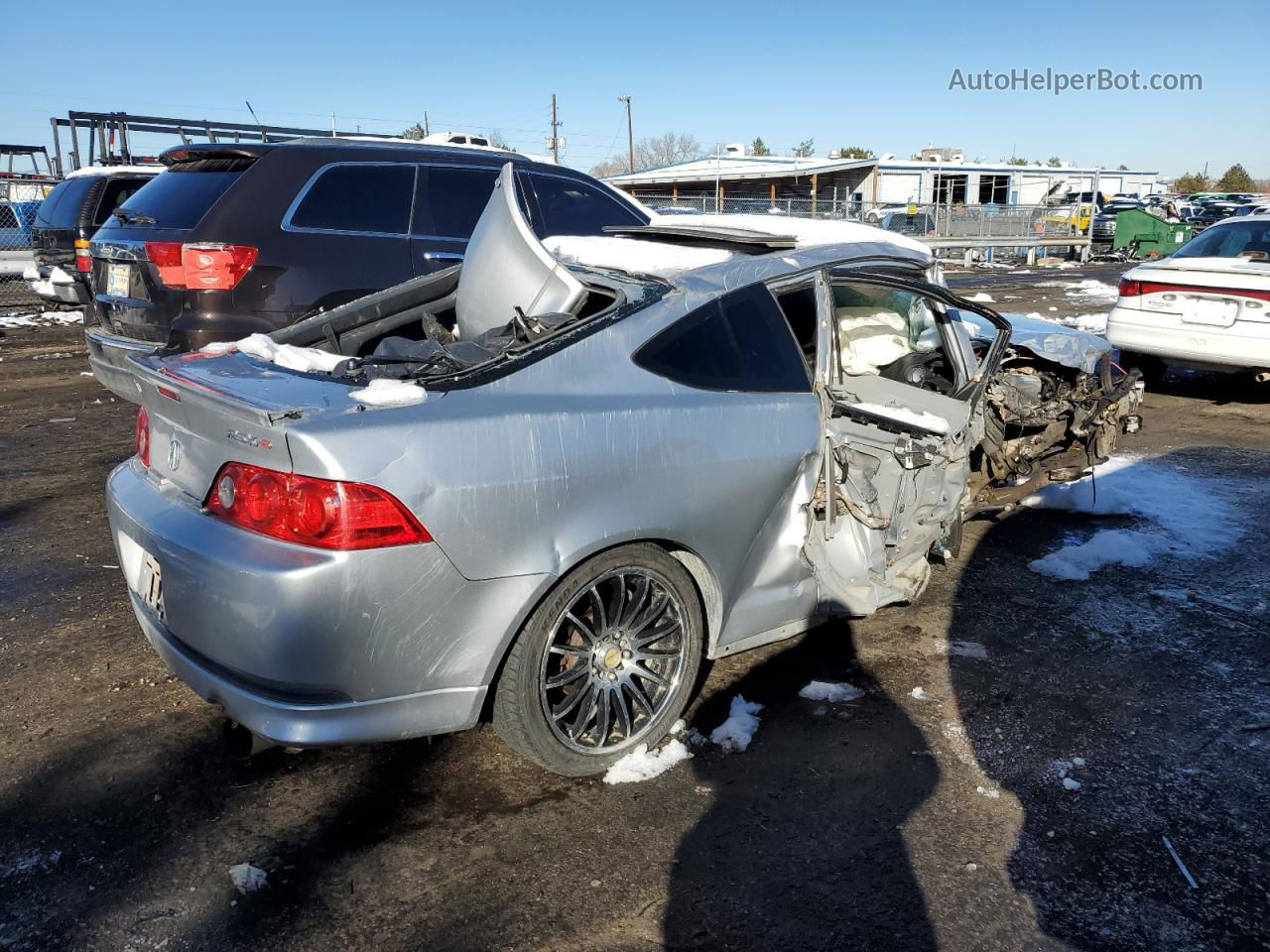 2006 Acura Rsx Type-s Серебряный vin: JH4DC53096S001144