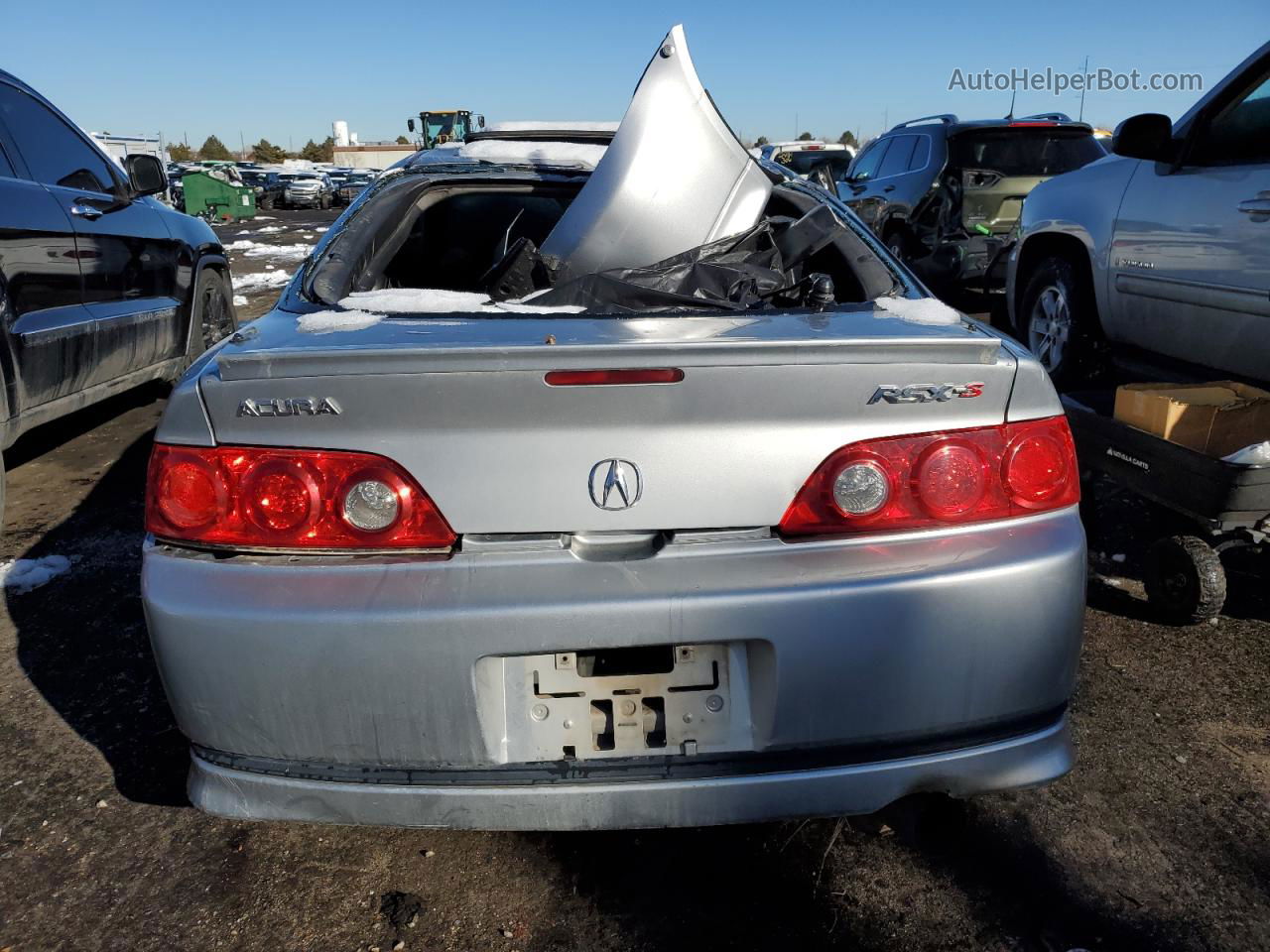 2006 Acura Rsx Type-s Silver vin: JH4DC53096S001144