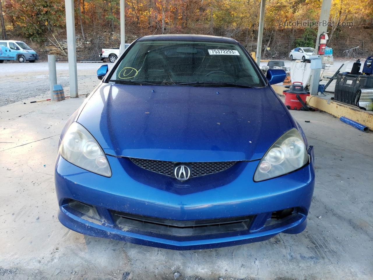 2006 Acura Rsx Type-s Blue vin: JH4DC53096S008367