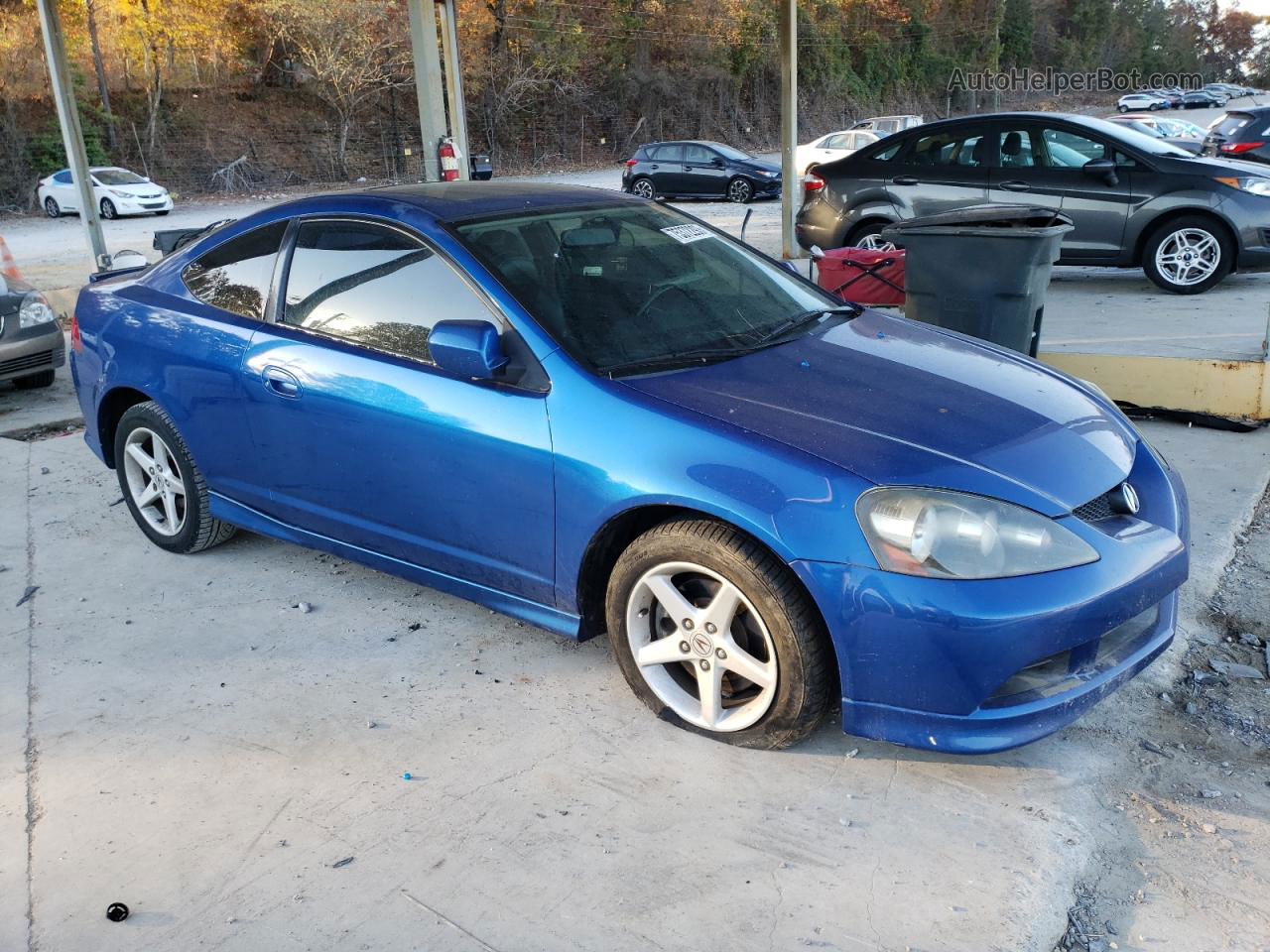 2006 Acura Rsx Type-s Blue vin: JH4DC53096S008367