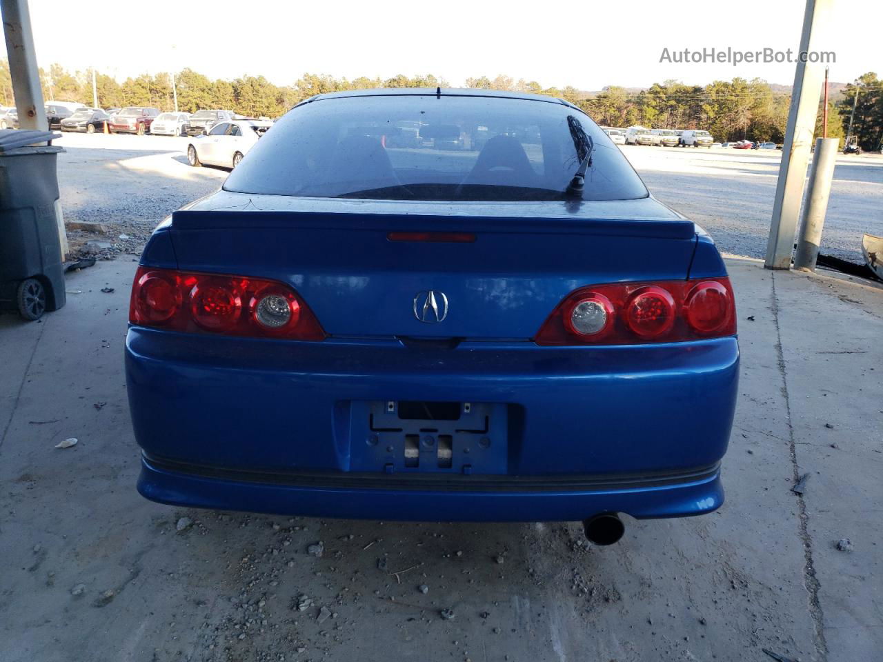 2006 Acura Rsx Type-s Blue vin: JH4DC53096S008367