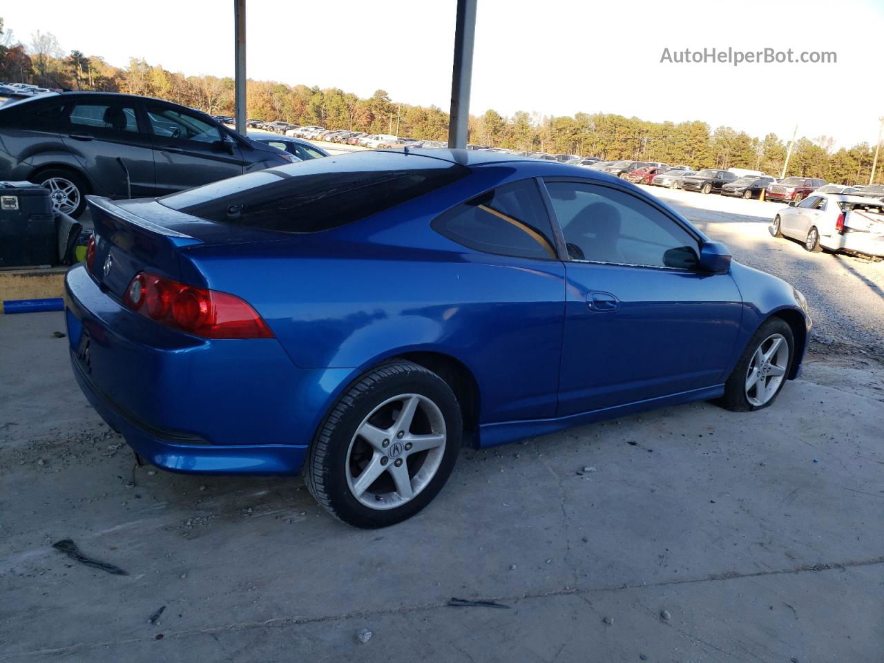 2006 Acura Rsx Type-s Blue vin: JH4DC53096S008367