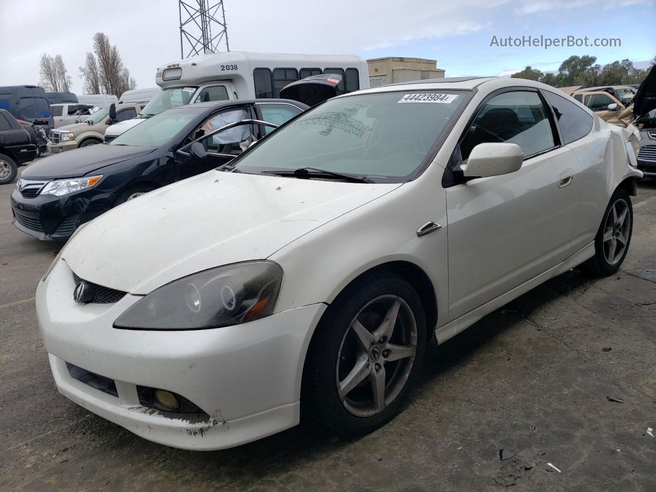 2006 Acura Rsx Type-s Белый vin: JH4DC53096S010720