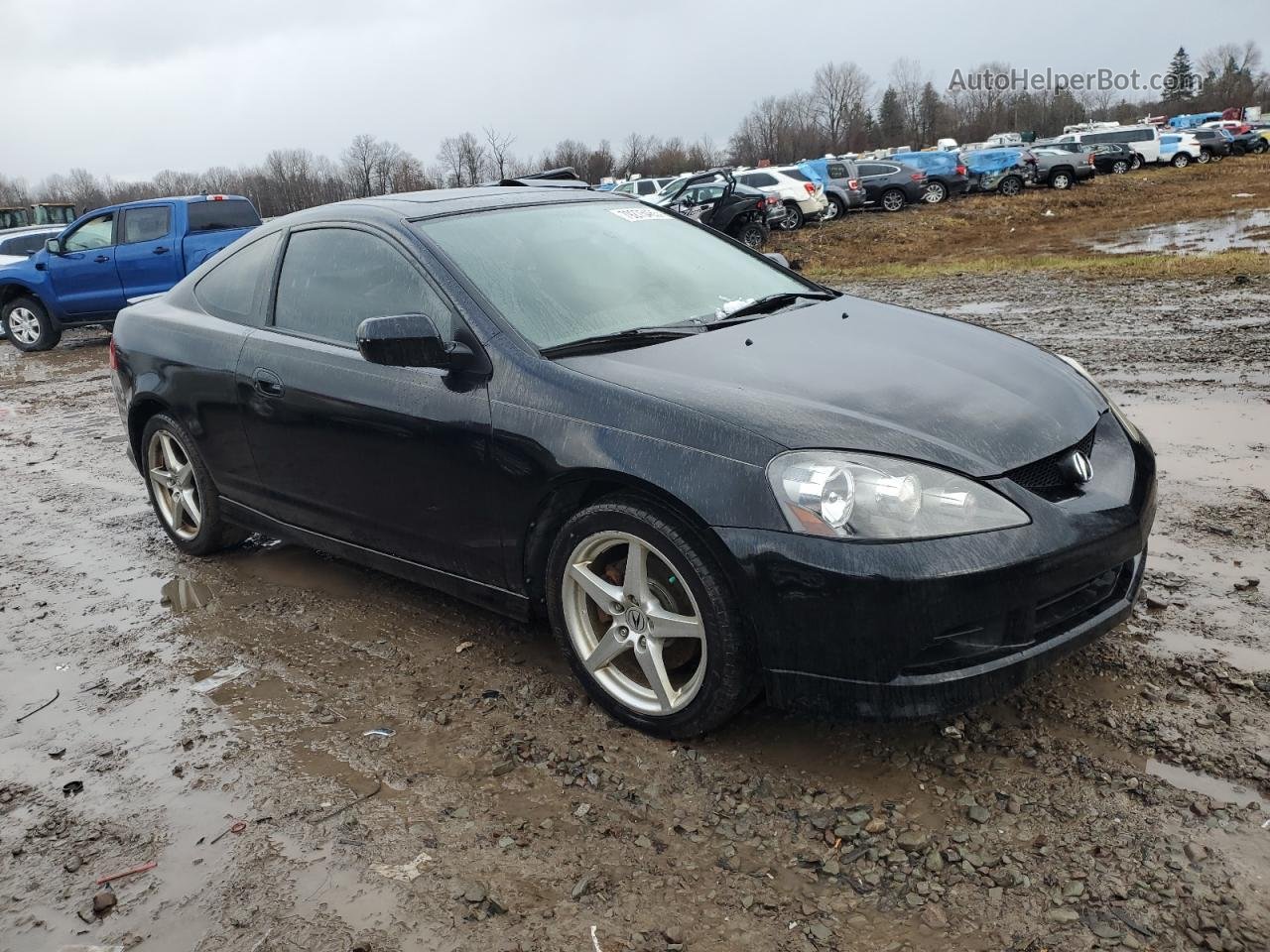 2006 Acura Rsx Type-s Charcoal vin: JH4DC53096S021233