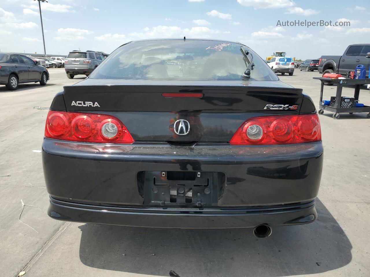 2006 Acura Rsx Type-s Black vin: JH4DC53096S023094