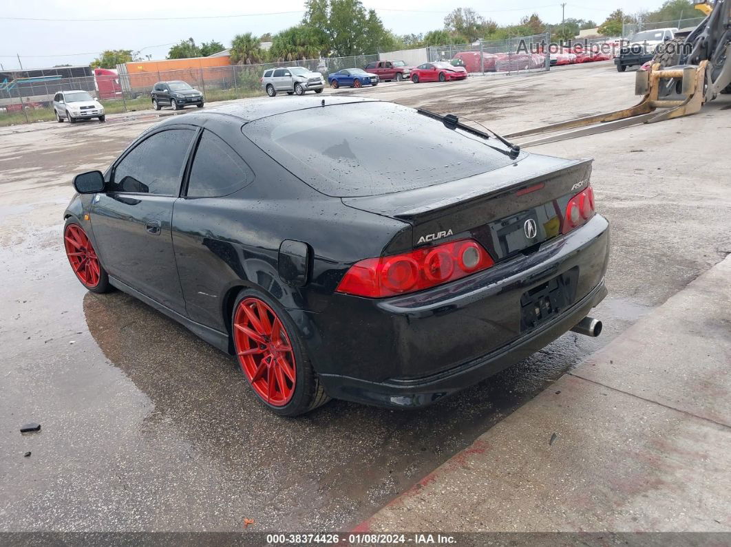 2006 Acura Rsx Type S Black vin: JH4DC530X6S000598