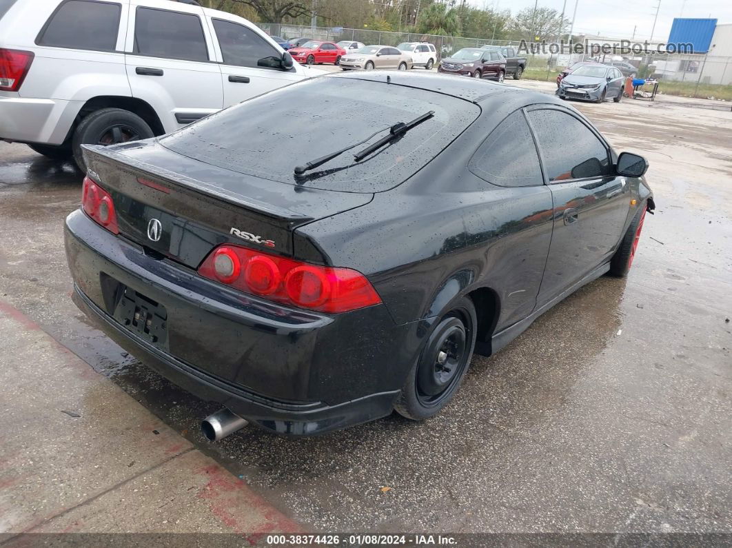 2006 Acura Rsx Type S Black vin: JH4DC530X6S000598