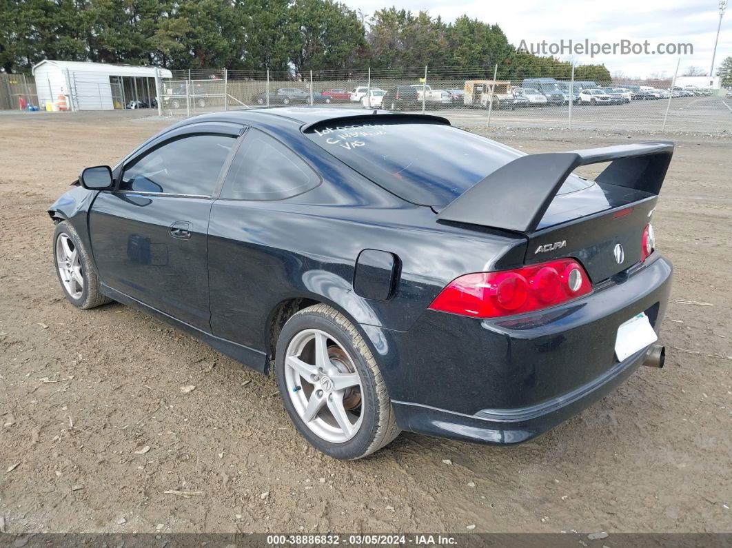 2006 Acura Rsx Type S Black vin: JH4DC530X6S009947