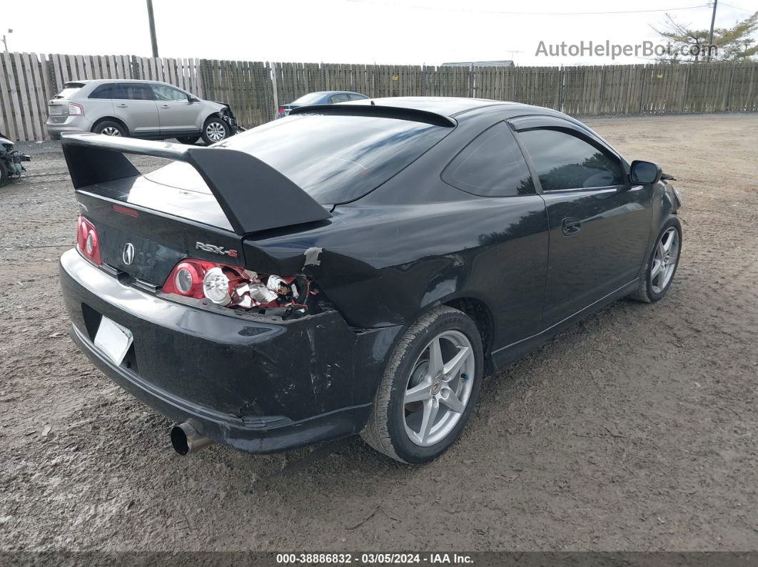 2006 Acura Rsx Type S Black vin: JH4DC530X6S009947