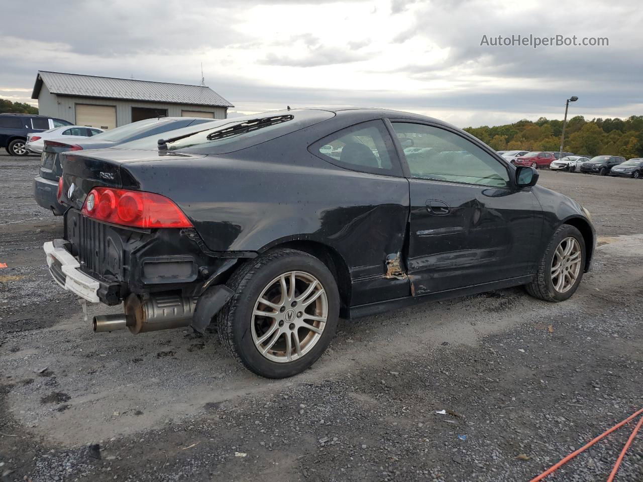 2006 Acura Rsx  Black vin: JH4DC53806S003211