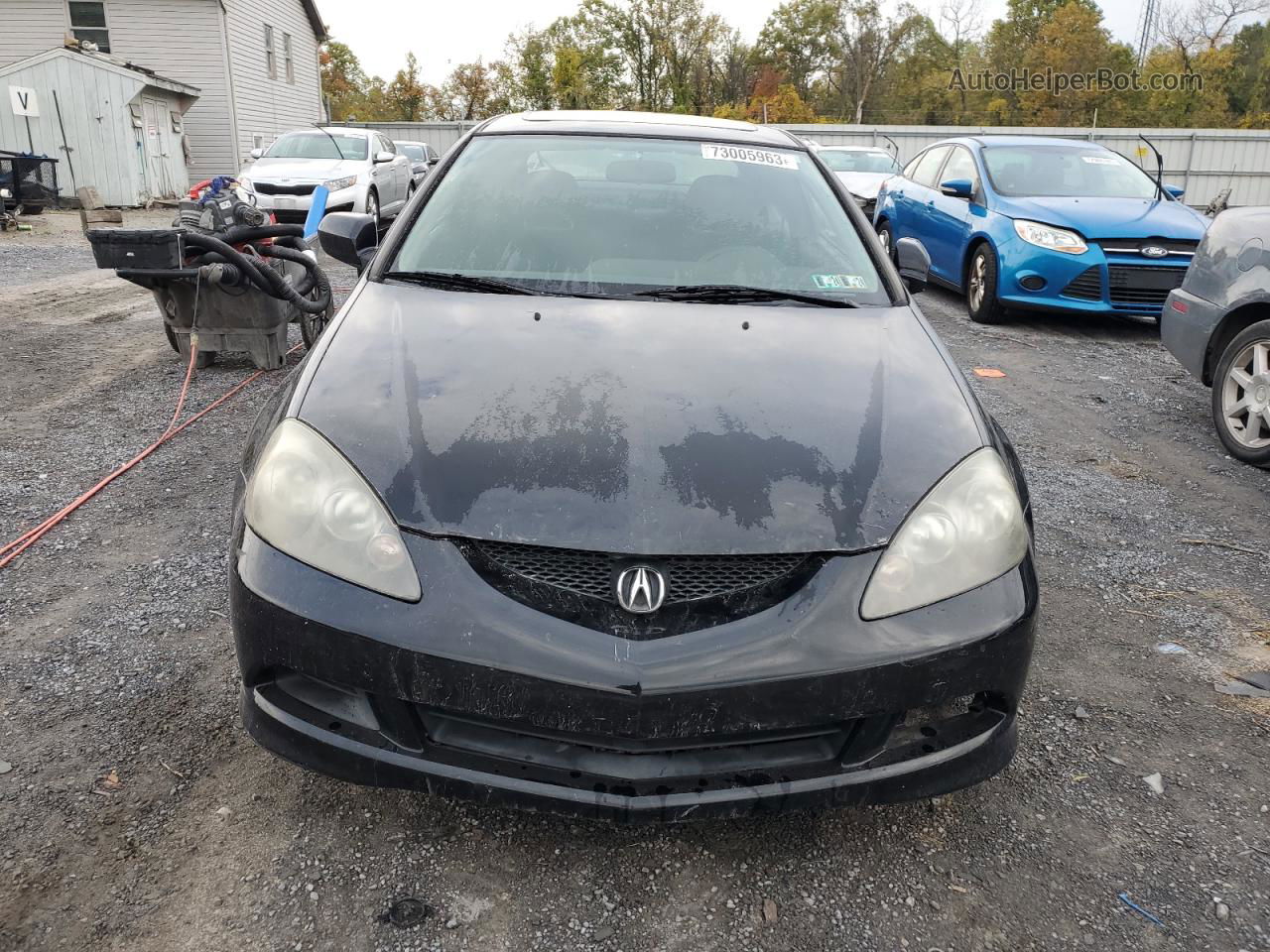 2006 Acura Rsx  Black vin: JH4DC53806S003211