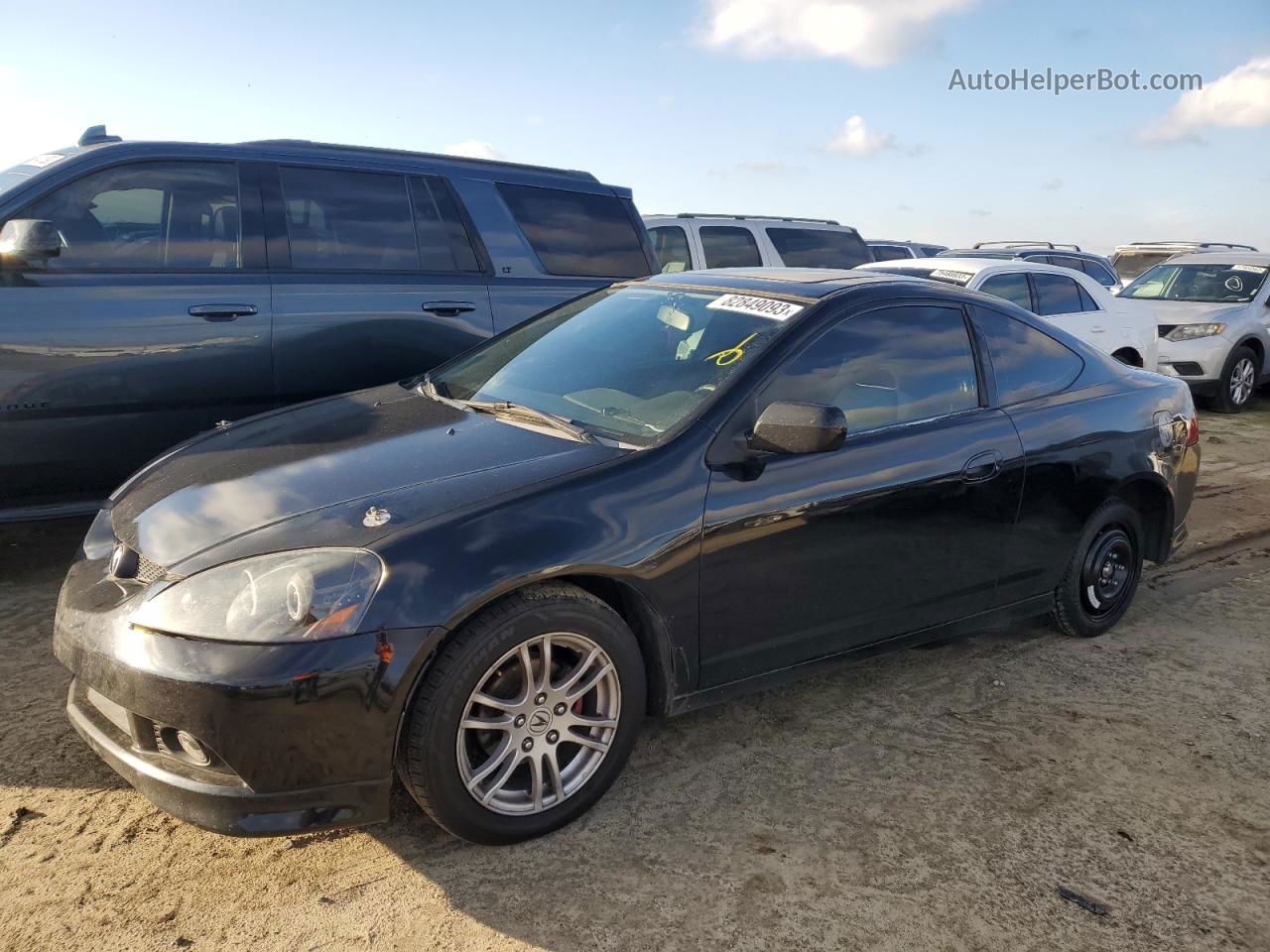 2006 Acura Rsx  Черный vin: JH4DC53806S013785