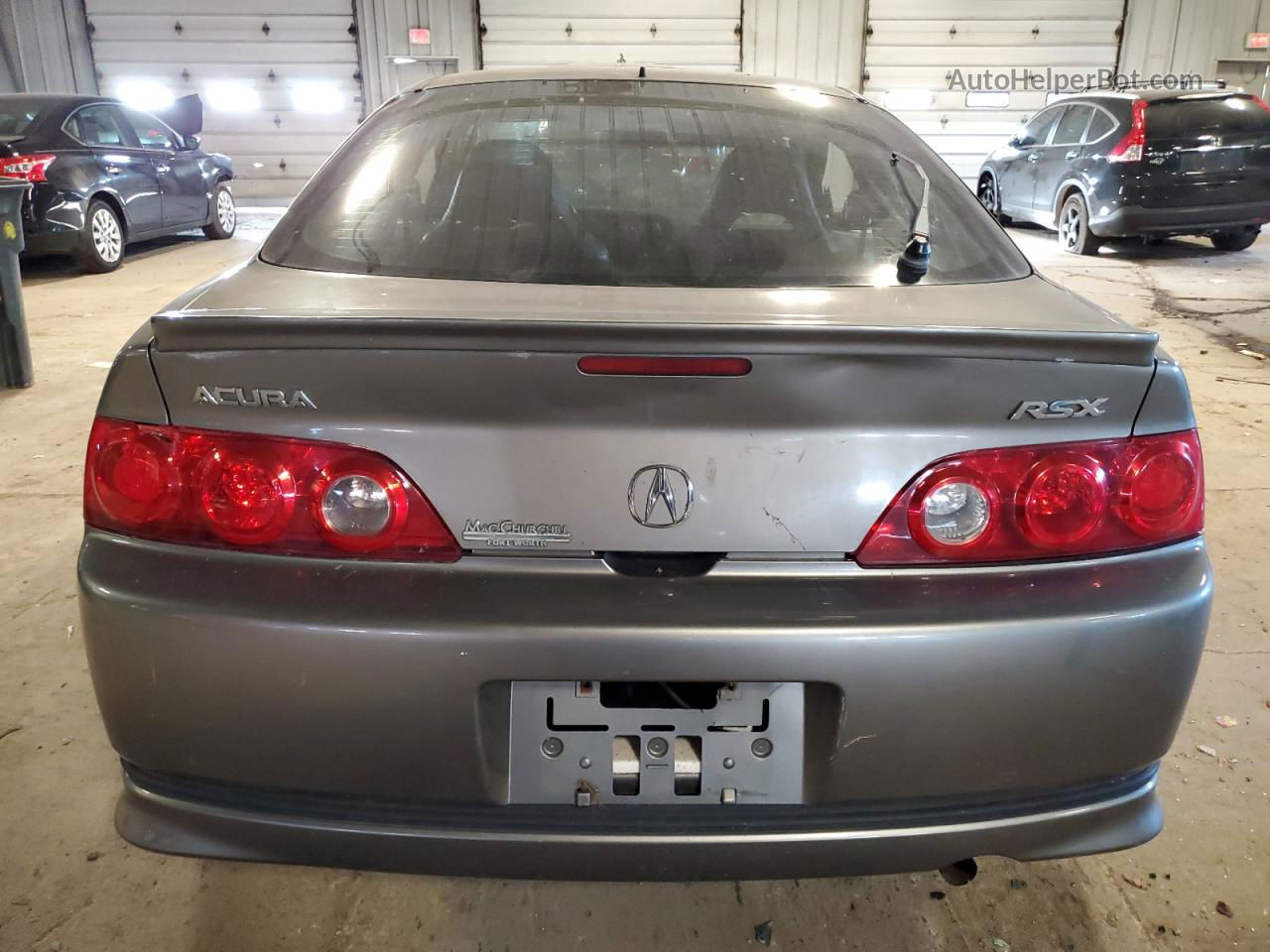 2006 Acura Rsx  Серый vin: JH4DC53816S015299