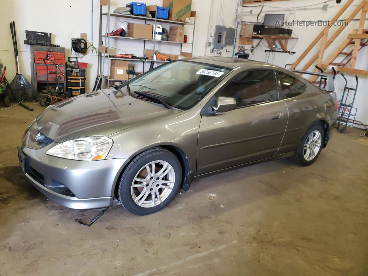 2006 Acura Rsx  Gray vin: JH4DC53836S009147