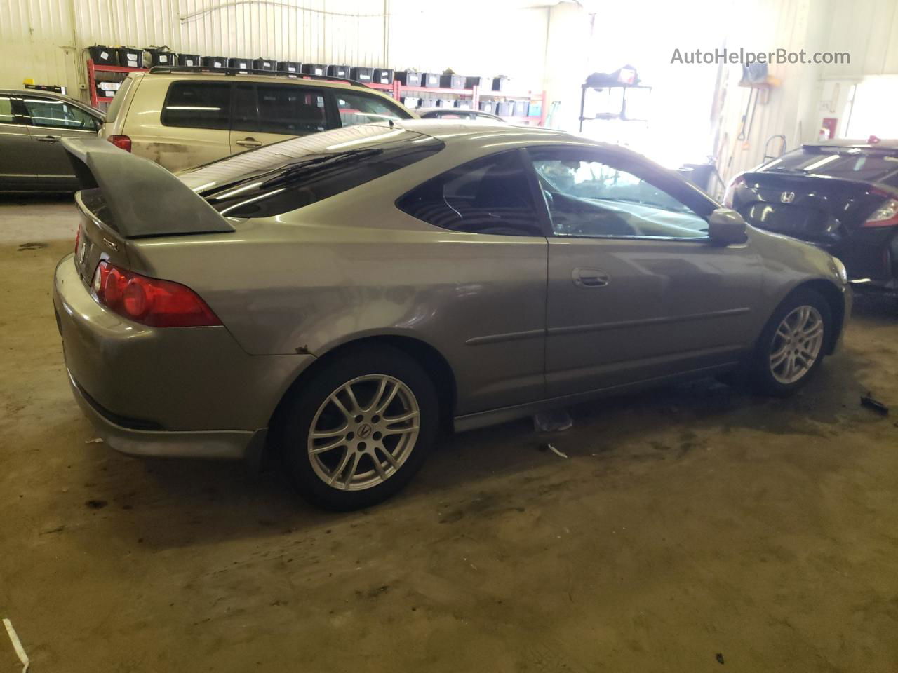 2006 Acura Rsx  Gray vin: JH4DC53836S009147